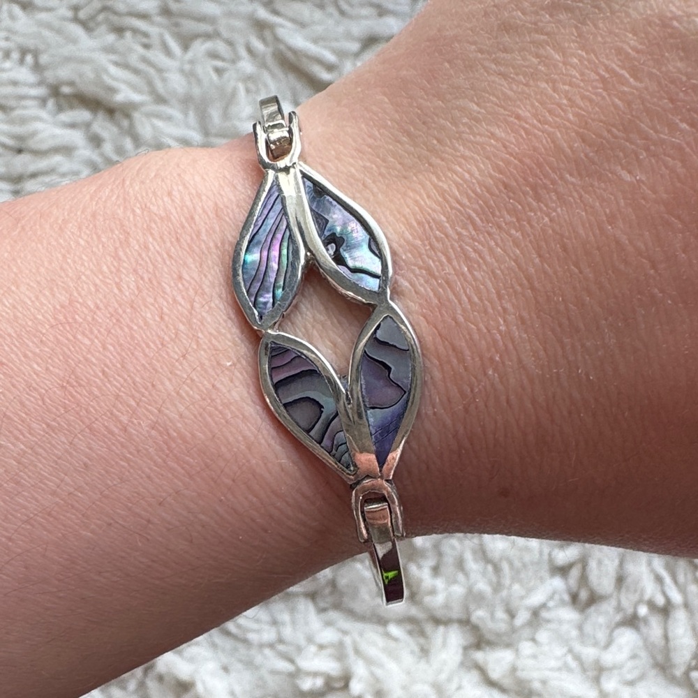 Abalone‎ Sterling Bracelet